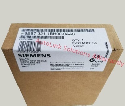 6ES7321-1BH00-0AA0 1PCS NEU  S7-300 DIGITAL INPUT Module 6ES73211BH000AA0