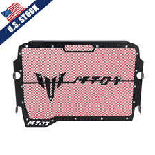 Motorcycle radiator guard FOR Yamaha MT-07 2018-2024 Yamaha FZ-07 2018-2020 Red