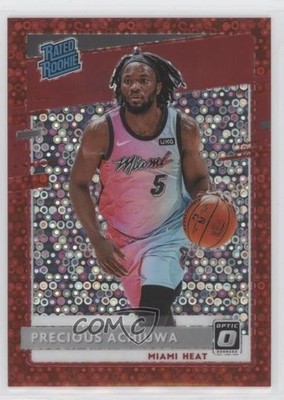 2020-21 Donruss Optic Fast Break Red Prizm 11/85 Precious Achiuwa Rookie RC 0d3