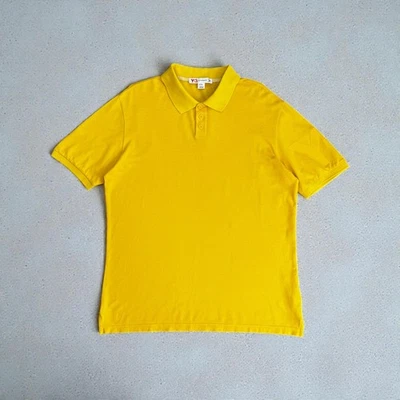 Polo jaune homme Adidas Yohji Yamamoto Y-3 logo manches courtes taille XL - Photo 1/4