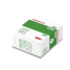 1000ft Cat5e Ethernet Cable 24AWG CCA UTP 350MHZ Network Bulk Wire Lan