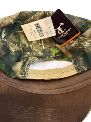 NEW! Men's Bass Pro Shops Camo Green Tonal Logo Snap-Back Hat