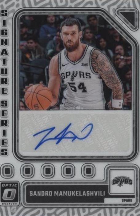 2023-24 Panini Donruss Optic - Sandro Mamukelashvili #SS-MAM - 1 of 2