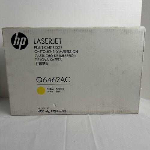 New Genuine HP 644A Yellow Toner Cartridge Q6462AC Factory Sealed