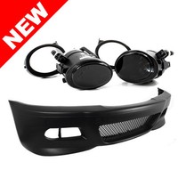 99-06 Bmw E46 3-series M3 Style Front Bumper W/ Smoke Fog Lights + Covers on sale 99-06 Bmw E46 3-series M3 Style Front Bumper W/ Smoke Fog Lights + Covers on sale