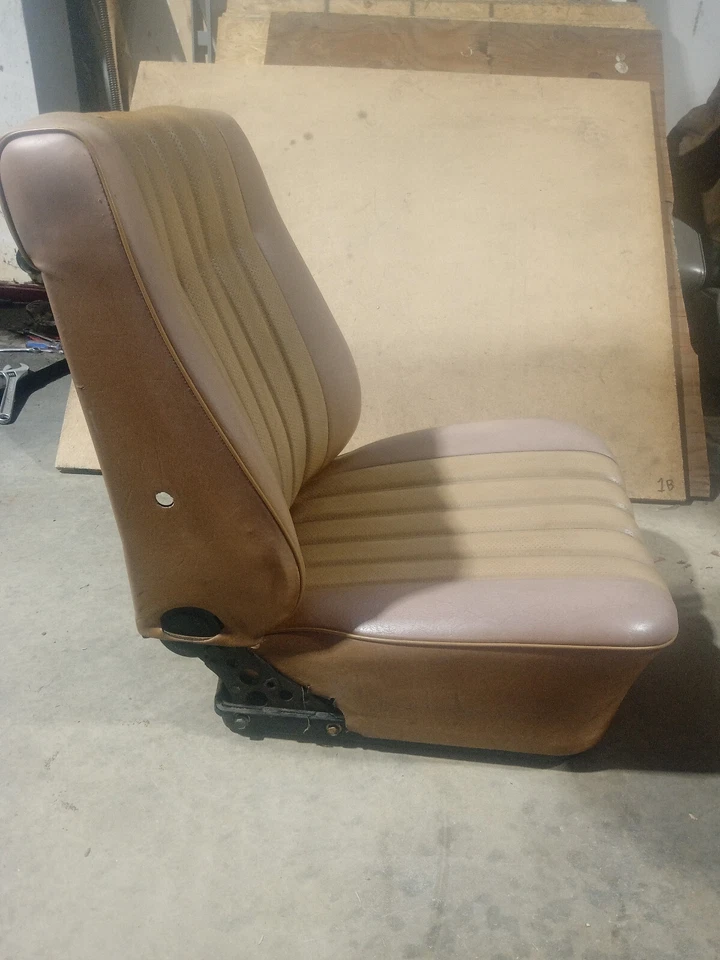 Bonito asiento conductor mercedes w123 palomino 240 300 d t delantero izquierdo Foto 4 de 4