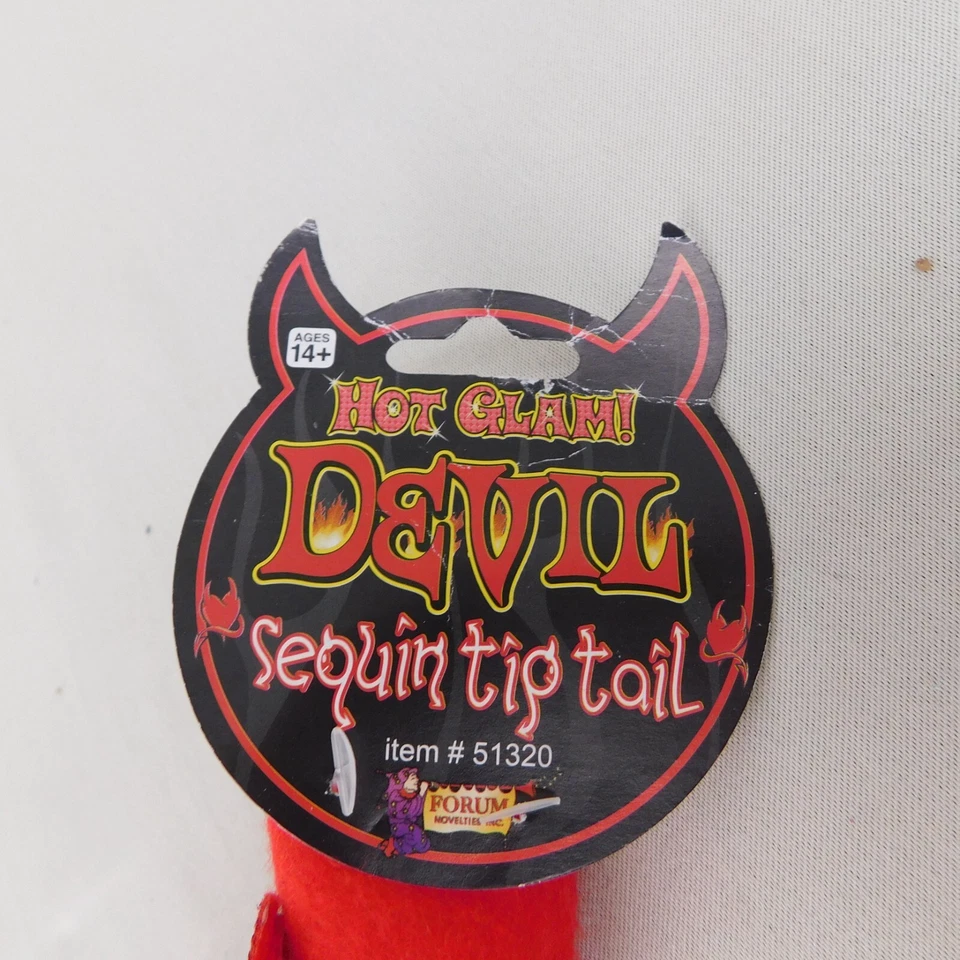 Lo último Glam Diablo Cuerno Diadema y Lentejuelas Punta Cola Halloween Disfraz Kit #6203 Foto 4 de 4