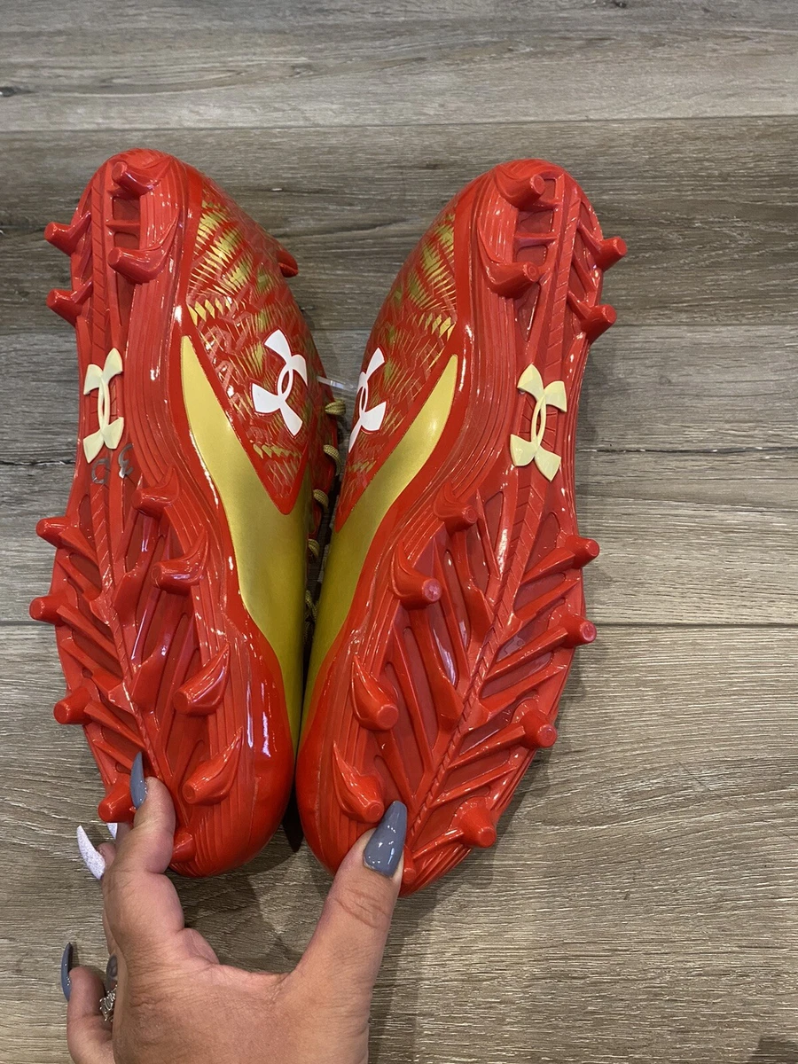 Maroon and deals gold football cleats
