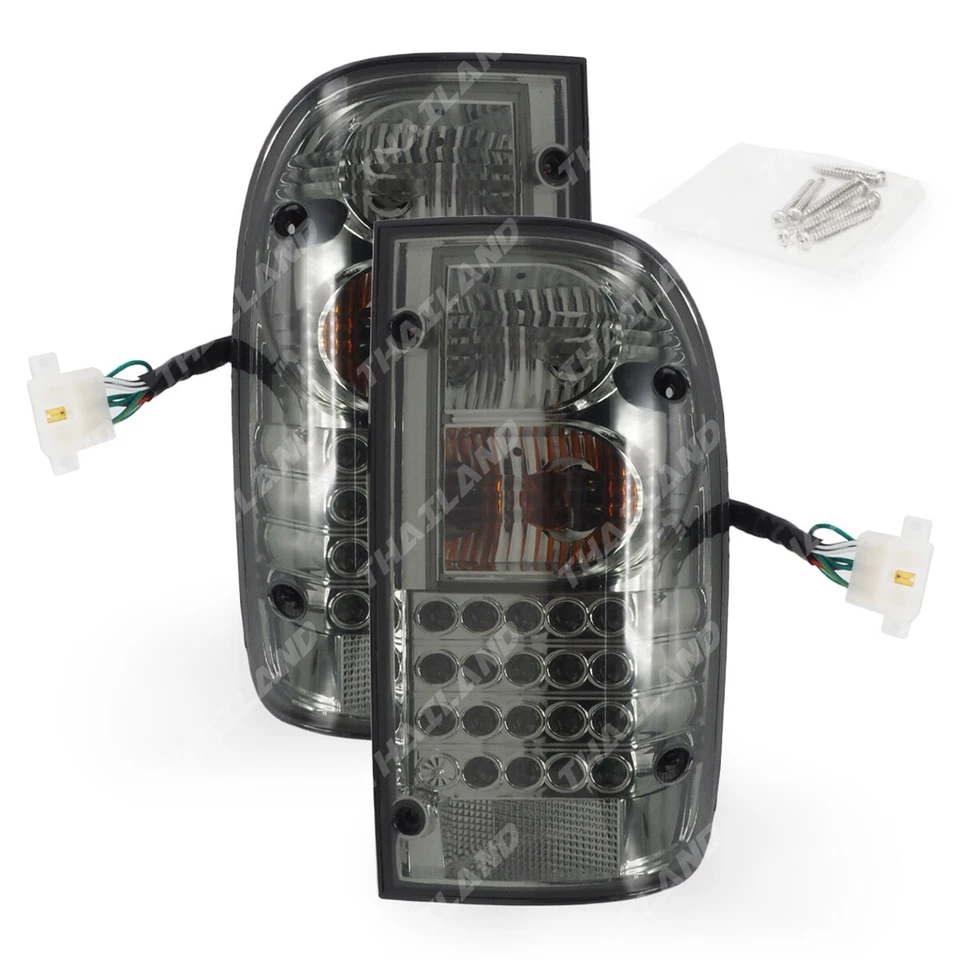 Led Tail Light Rear Lamp Smoke Len Fits Toyota Tiger Hilux D4D MK4 5 1998 - 2004 - Image 2 of 4