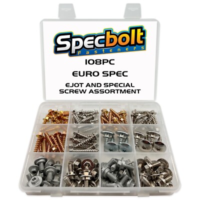 108PC SPECBOLT EURO EJOT & SPECIAL OEM SCREW BOLT KIT FOR KTM HUSQVARNA GASGAS