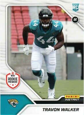 2022 PANINI NFL INSTANT RPS FIRST LOOK TRAVON WALKER #FL1 RC JAGUARS 1/902