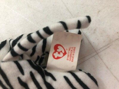 Ty Teenie Beanie Babies Blizz White Tiger 1999 McDonalds Toy | eBay