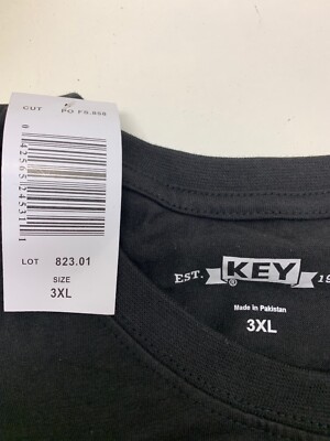 KEY Apparel Sleeveless Shirt, Black, Size 3XL, New With Tags | eBay