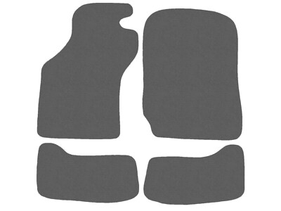 Graphit Fußmatten Velour für Mitsubishi Eclipse II 1995-1999 Autoteppiche, 14xRa