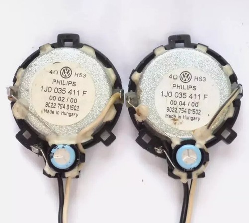Tweeter VW Golf 4 Volkswagen SEAT Ibiza 3 Skoda 1J0035411F Tweeter Golf IV - Imagen 2 de 4