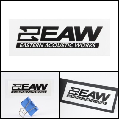 EAW logo badge Sticker Decal waterproof 108mm(4.25'')X40mm(1.57'')