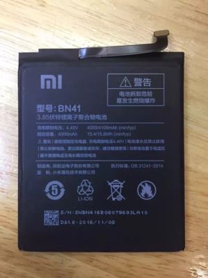 NEW BN41 Replacement Battery For MI Xiaomi Redmi Note