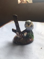 Blue Tit  On Branch Figurine