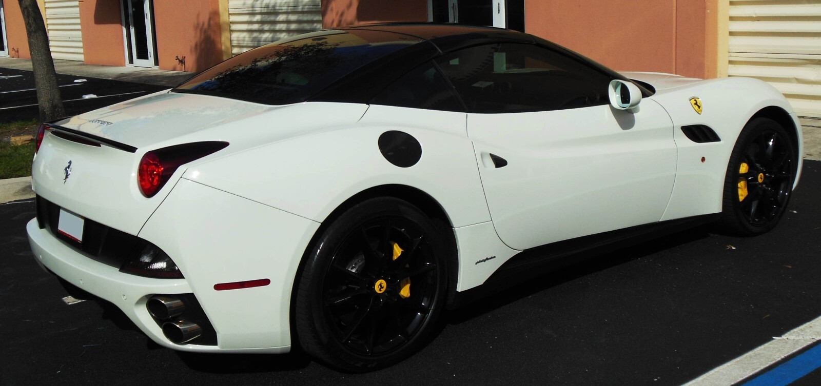 2008-13 Ferrari California Tesoro Flush Mount Trunk Lip Spoiler CF Made in USA