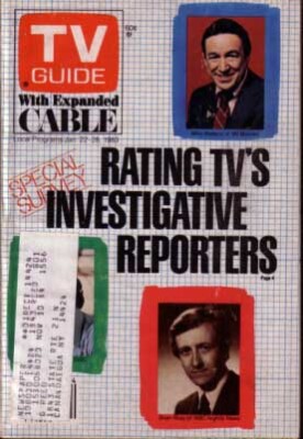 MAG: TV GUIDE 1/22/83-MIKE WALLACE-60 MINUTES-BRIAN ROSS-NBC VG