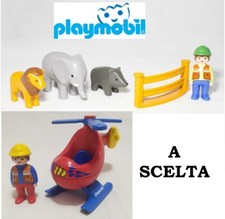 PLAYMOBIL JUNIOR - Animali - Guardiano - ELICOTTERO PILOTA - ARTICOLI A SCELTA