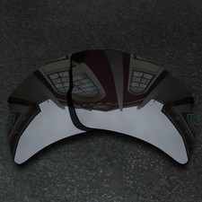 Black Iridium Polarized Replacement Lenses For-Oakley Flak 2.0 OO9295