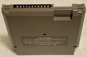 Battletoads Nintendo NES Game Authentic Rare 