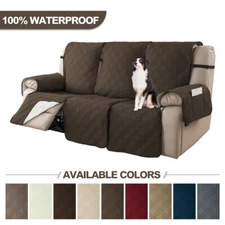 100% Waterproof Recliner Chair Cover NonSlip Covers for Recliner Chair 3Seat