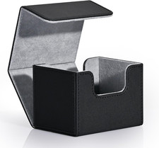 Card Deck Box for Trading Cards, MTG Commander Deck Box Holds 120 Single Sleeve