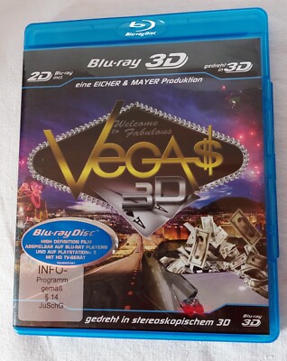 VEGAS 3D, (Blu-ray 3D Disc), Gebraucht