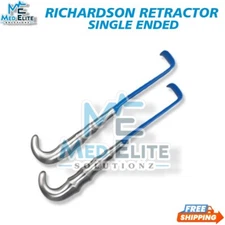 Richardson Retractor Single Ended  9.5 38x37 mm Surgical Instruments Set of 2