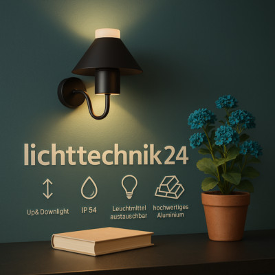 LUXULA Wandlampe  Außenleuchte IP54 GU10   Außenlampe modern   Varianten wählbar