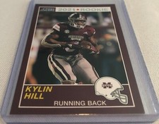 2021 Chronicles Score Draft Football Kylin Hill Mississippi State Bulldogs RC