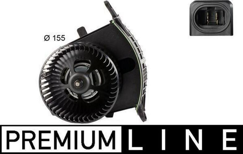 Pulseur d'air Renault Scénic II à turbine silencieuse et ventilation haute performance