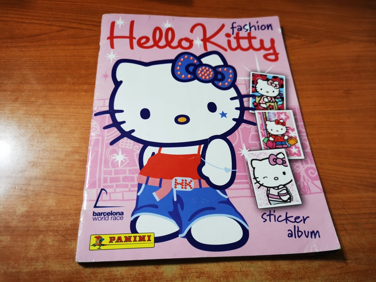 HELLO KITTY Fashion COMPLETO PANINI ALBUM CROMOS PEGATINAS STIKER