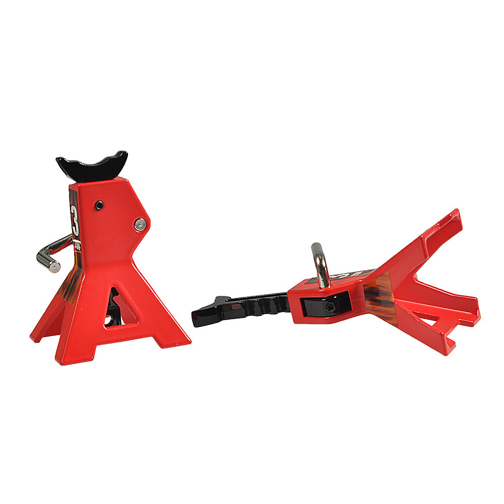 Supports De Cric Métal Pour Voiture RC 1/10 - Compatible Axial TRX-4, RC4wd, D90, Wraith