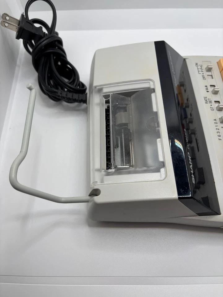 Sharp EL-1801P III Plug in Printing Calculator 12 Digit Tested - Image 4 of 4