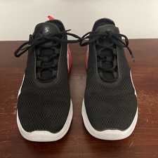 Tenis Nike Air Max Motion 2 negros rojos órbita para hombre 9,5