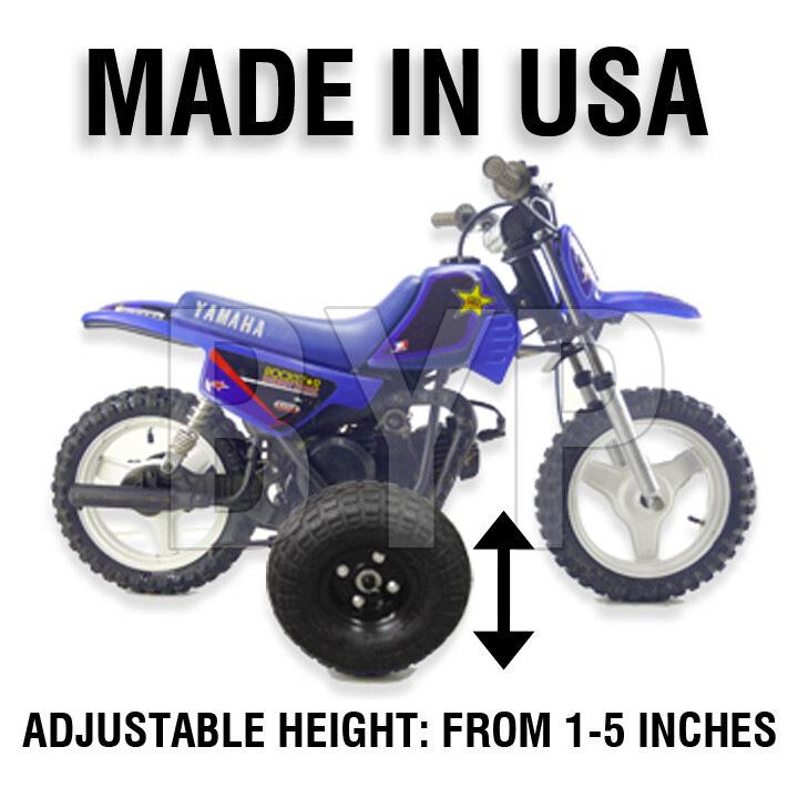 Adjustable Height Yamaha PW50 Dirt Bike Training Wheels pw 50 