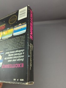 * Excitebike - Round Seal Rev-A (Nintendo NES, 1985) Complete CIB 