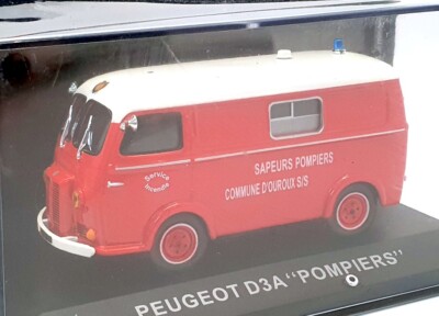 Altaya 1/43 – Peugeot D3A – Pompiers – Modèle Diecast – Mint En Boîte