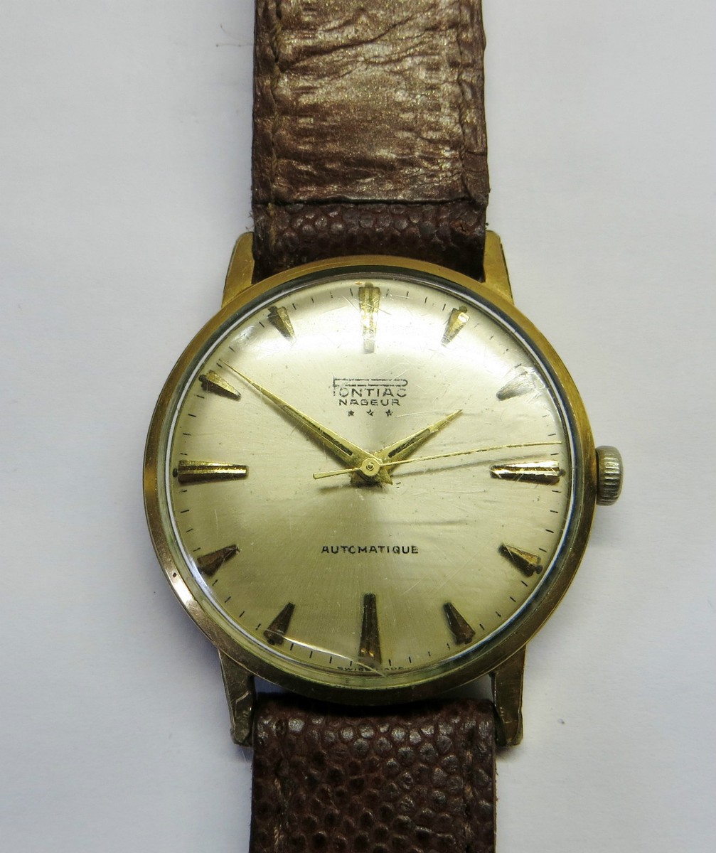 Pontiac Nageur Anciennes Montres Pontiac Montre-bracelet Mécanique
