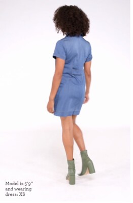 cabi denim dress CAbi style# 6580 Piece of cake denim dress size L