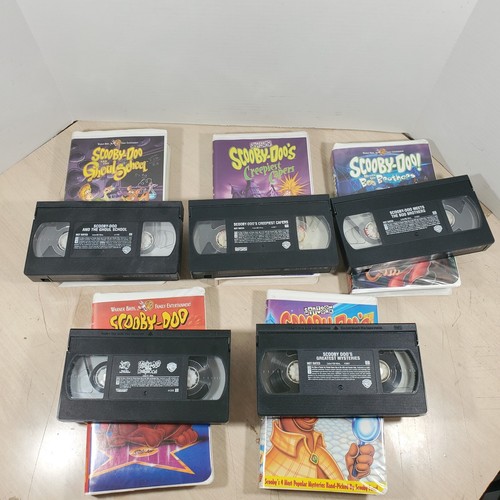 Lot of 5 Scooby-Doo VHS Tapes Ghoulschool Creepiest Capers Boo Brothers Tested - Picture 7 of 12