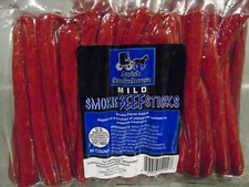 Amish Smokehouse Beef Smokie's, Mild, 50 Count Bulk Sticks