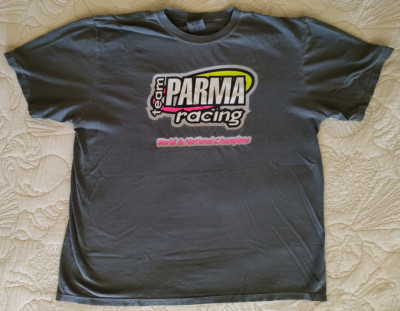 TEAM PARMA RACING World & National Champions T-Shirt XL For Team Parm & Raceways