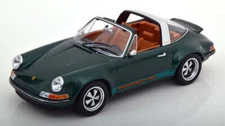 1:18 Porsche 911 Targa by Singer -- Dark Green Metallic -- KK-Scale