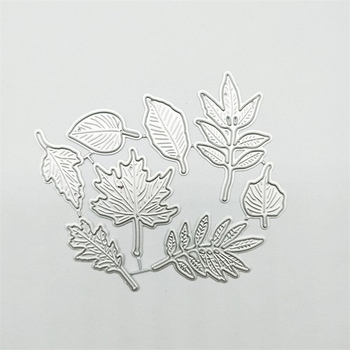 8pcs Leaves Metal Cutting Dies Scrapbooking Embossing Paper Card Craft Stencil H - Picture 3 of 4