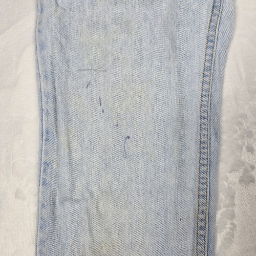 Levi's Boy 550 Relaxed 5 Pocket Denim Blue Jeans 12 (22x25.5) Slim Orange Tab - Picture 11 of 14