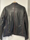 Billionaire Italian Couture Leather Jacket Mens Size 50, Italy, Black. Y2K — photo 2